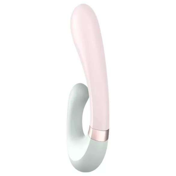 Satisfyer Heat Wave - wibrator rozgrzewający sterowany aplikacją (mięta)