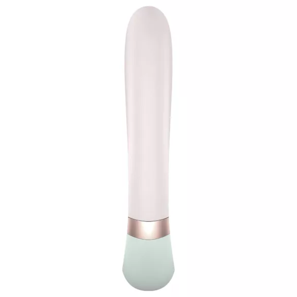 Satisfyer Heat Wave - wibrator rozgrzewający sterowany aplikacją (mięta)