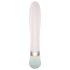 Satisfyer Heat Wave - inteligentny, podgrzewany wibrator z uchwytem (miętowy)