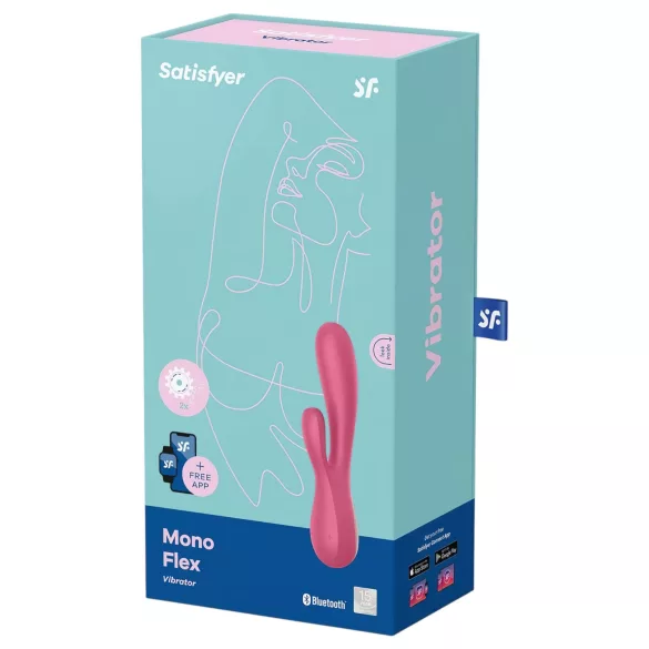 Satisfyer Mono Flex - wibrujący masażer łechtaczki i pochwy