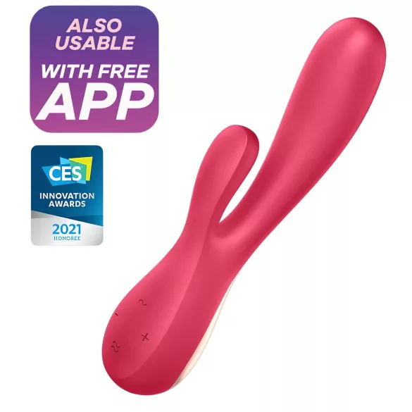 Satisfyer Mono Flex - wibrujący masażer łechtaczki i pochwy