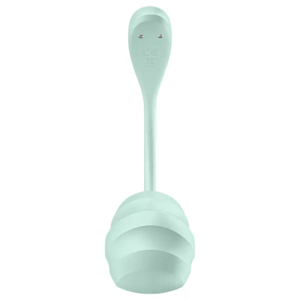 Satisfyer - jajko wibrujące sterowane aplikacją - zielone