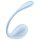 Satisfyer Smooth Petal - inteligentne jajo wibrujące (niebieskie)