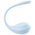 Satisfyer Smooth Petal - inteligentne jajo wibrujące (niebieskie)