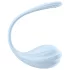 Satisfyer Smooth Petal - noszone jajeczko wibrujące sterowane aplikacją (niebieskie)