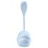 Satisfyer Smooth Petal - inteligentne jajo wibrujące (niebieskie)