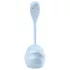 Satisfyer Smooth Petal - noszone jajeczko wibrujące sterowane aplikacją (niebieskie)
