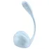 Satisfyer Smooth Petal - noszone jajeczko wibrujące sterowane aplikacją (niebieskie)