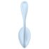 Satisfyer Smooth Petal - inteligentne jajo wibrujące (niebieskie)