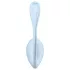 Satisfyer Smooth Petal - noszone jajeczko wibrujące sterowane aplikacją (niebieskie)