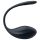 Satisfyer Ribbed Petal - wibrujące jajko z pilotem (czarne)