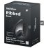 Satisfyer Ribbed Petal - wibrujące jajko z pilotem (czarne)