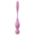 Satisfyer Love Birds 1 - kulki gejszy z wibracją sterowane aplikacją (różowe)