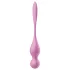 Satisfyer Love Birds 1 - kulki gejszy z wibracją sterowane aplikacją (różowe)