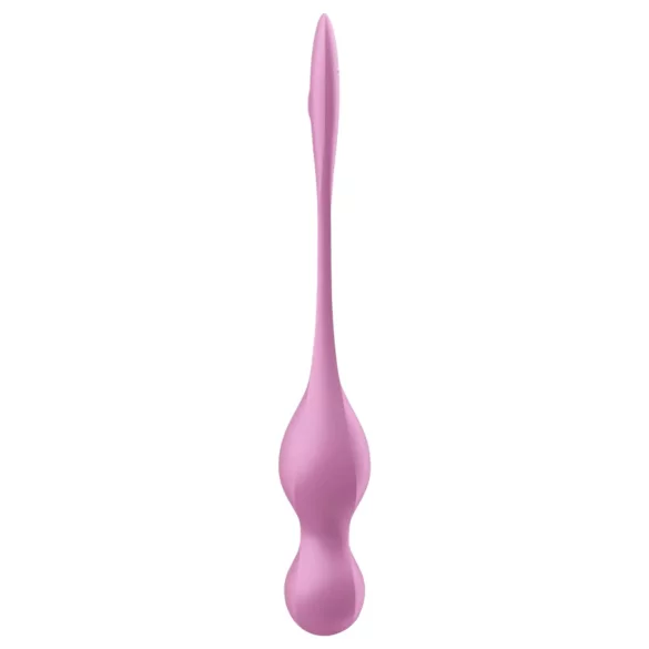Satisfyer Love Birds 1 - kulki gejszy z wibracją sterowane aplikacją (różowe)