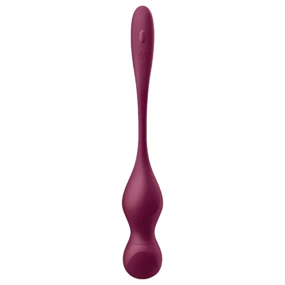 Satisfyer Love Birds Vary - kulki gejszy wibrujące - silikonowe - czerwone