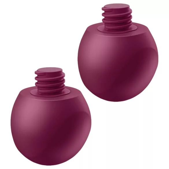 Satisfyer Love Birds Vary - kulki gejszy wibrujące - silikonowe - czerwone