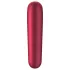 Satisfyer Dual Love - wibrator do pochwy i łechtaczki - funkcja smart - czerwony
