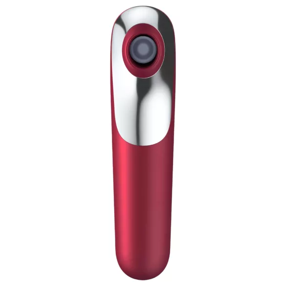 Satisfyer Dual Love - wibrator do pochwy i łechtaczki - funkcja smart - czerwony