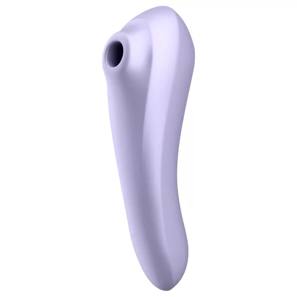 Satisfyer Dual Pleasure - wibrator 2w1 z falami powietrza - fioletowy