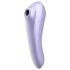 Satisfyer Dual Pleasure – inteligentny, falowy wibrator 2w1 (fioletowy)