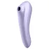 Satisfyer Dual Pleasure - wibrator 2w1 z falami powietrza - fioletowy