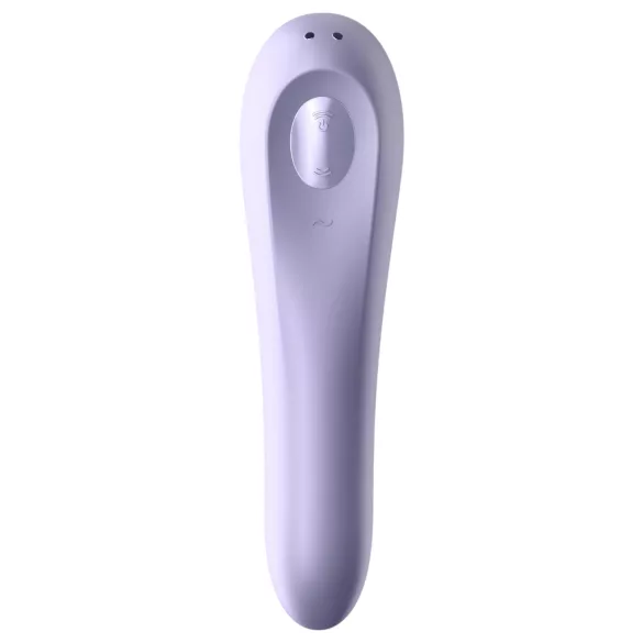 Satisfyer Dual Pleasure - wibrator 2w1 z falami powietrza - fioletowy