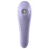 Satisfyer Dual Pleasure - wibrator 2w1 z falami powietrza - fioletowy