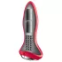 Satisfyer Rotator Plug 1 - koralikowy wibrator analny (czerwony)