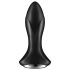 Satisfyer Rotator Plug 1 - kulisty analny wibrator (czarny)