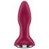 Satisfyer Rotator Plug 2 - akumulatorowy, kulkowy wibrator analny (czerwony)