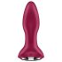 Satisfyer Rotator Plug 2 - akumulatorowy, kulkowy wibrator analny (czerwony)