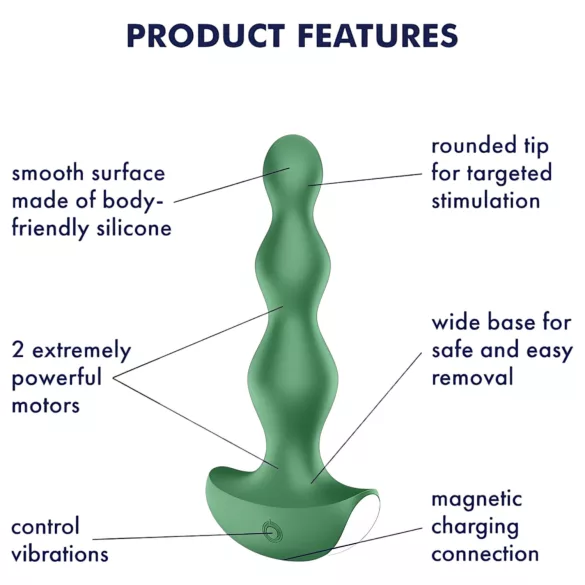Satisfyer Lolli-Plug 2 - wibrujący korek analny