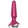 Satisfyer Plug-ilicious 2 - inteligentny korek analny (czerwony)