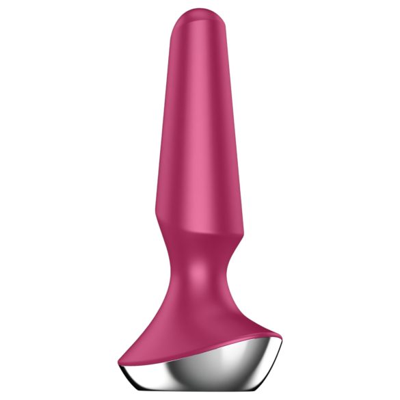 Satisfyer Plug-ilicious 2 - inteligentny korek analny (czerwony)