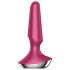 Satisfyer Plug-ilicious 2 - inteligentny korek analny (czerwony)