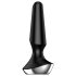 Satisfyer Plug-ilicious 2 - inteligentny wibrator analny (czarny)