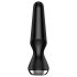 Satisfyer Plug-ilicious 2 - inteligentny wibrator analny (czarny)