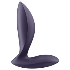   Satisfyer Power Plug - wibrujący korek analny - sterowanie aplikacją - fioletowy