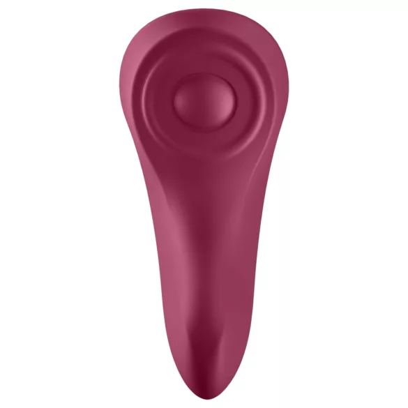 Satisfyer Sexy Secret - majtki wibrujące sterowane aplikacją (czerwone)