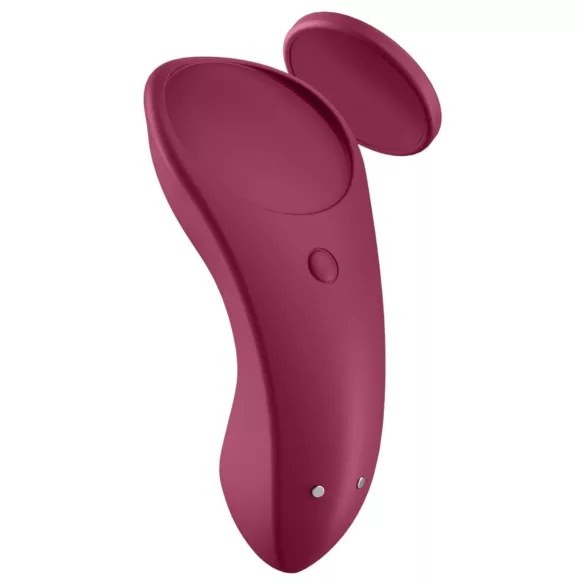 Satisfyer Sexy Secret - majtki wibrujące sterowane aplikacją (czerwone)