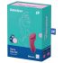 Satisfyer Sexy Secret - inteligentny wodoodporny wibrujący majtek (czerwony)