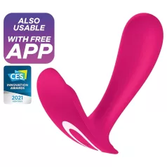   Satisfyer Top Secret - wibrator sterowany aplikacją (różowy)