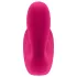 Satisfyer Top Secret - wibrujący masażer z 2 silnikami - silikon różowy