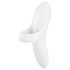 Satisfyer Bold Lover - akumulatorowy, wodoodporny wibrator na palec (biały)
