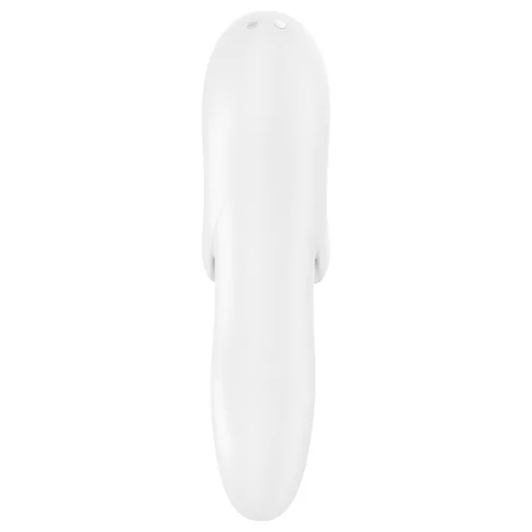 Satisfyer Bold Lover - wibrator na palec - akumulator wodoodporny - biały