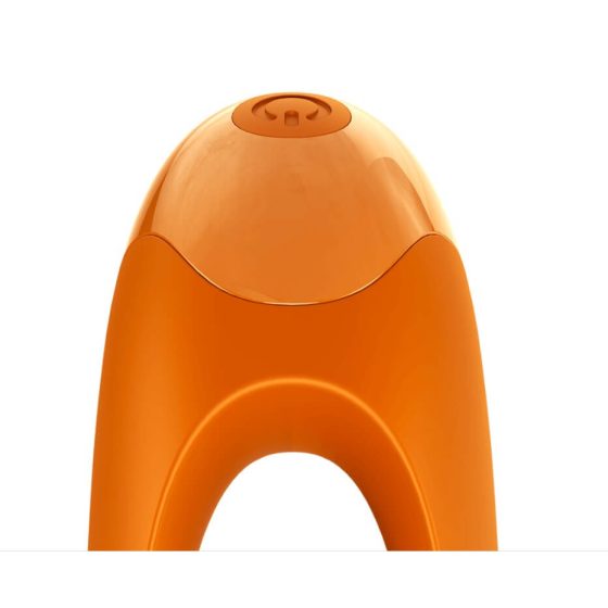 Satisfyer Candy Cane - ładowalny, wodoodporny wibrator z podwójną końcówką (pomarańczowy)
