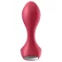 Satisfyer Backdoor Lover - wibrator analny ładowany USB wodoodporny czerwony