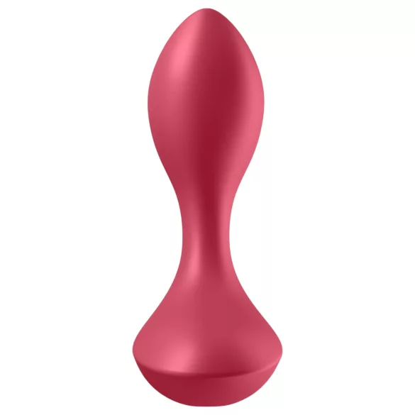 Satisfyer Backdoor Lover - wibrator analny ładowany USB wodoodporny czerwony