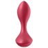 Satisfyer Backdoor Lover - akumulatorowy, wodoodporny wibrator analny (czerwony)